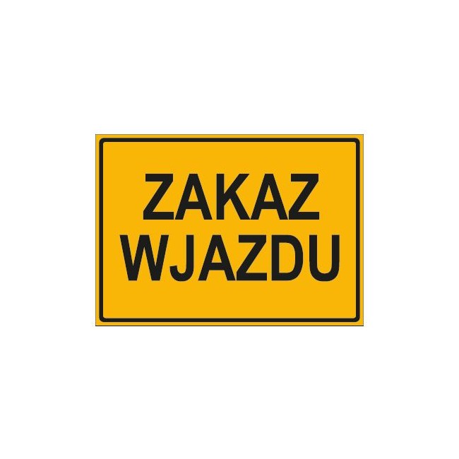 ZAKAZ WJAZDU (319-82)