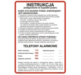 Instrukcja alarmowania (222 XO-01)