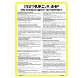 Instrukcja bhp obowiązująca wszystkich pracowników (422 XO-06)