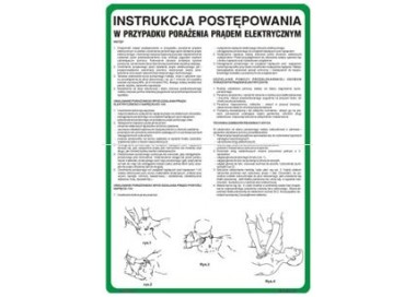 Instrukcja ratowania osób porażonych prądem (422 XO-27)