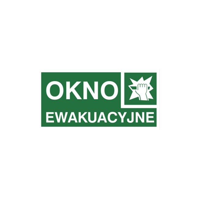 Znak okno ewakuacyjne (153)