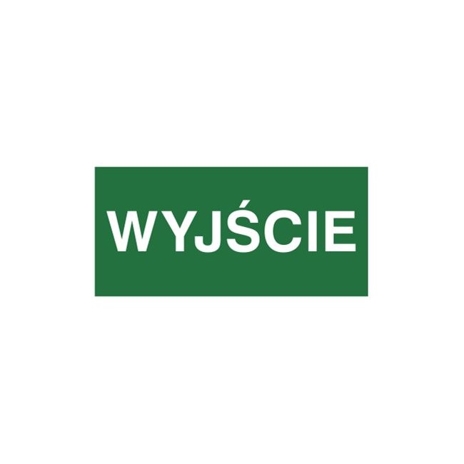 Znak wyjście (816-01)