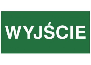 Znak wyjście (816-01)