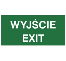 Znak wyjście EXIT (816-05)