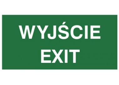 Znak wyjście EXIT (816-05)