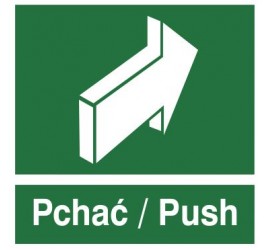 Znak pchać - push (817-03)