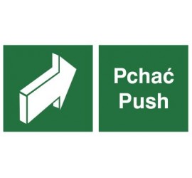 Znak pchać - push (817-06)