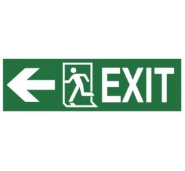 Znak EXIT, w lewo (987-01)