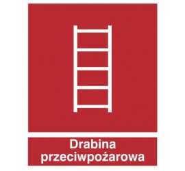 Znak drabina pożarowa (213)