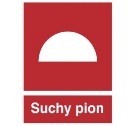 Znak suchy pion (218)