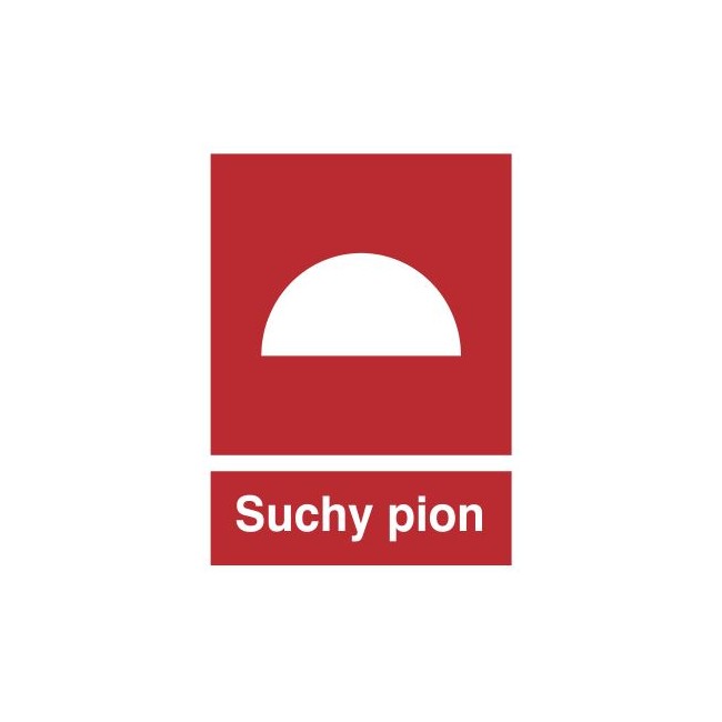 Znak suchy pion (218)