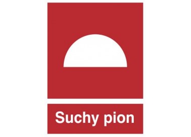 Znak suchy pion (218)