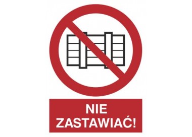 Znak nie zastawiać! (211-04)