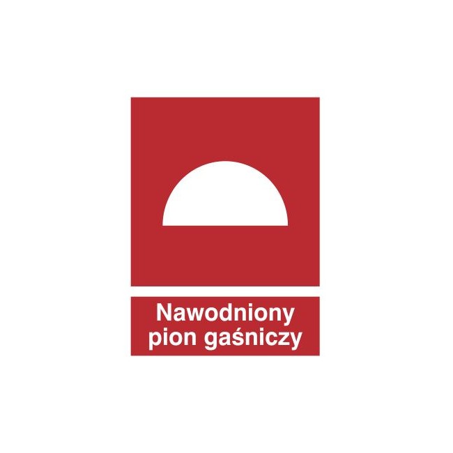 Znak nawodniony pion gaśniczy (218-01)