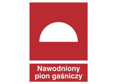 Znak nawodniony pion gaśniczy (218-01)