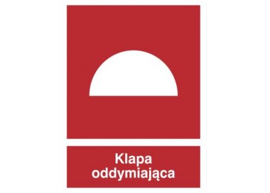 Znak klapa oddymiająca (226-02)