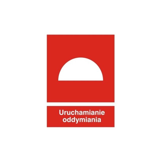 Znak uruchamianie oddymiania (227-02)