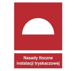 Znak nasady tłoczne instalacji tryskaczowej (228-01)