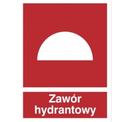 Znak zawór hydrantowy (229-02)