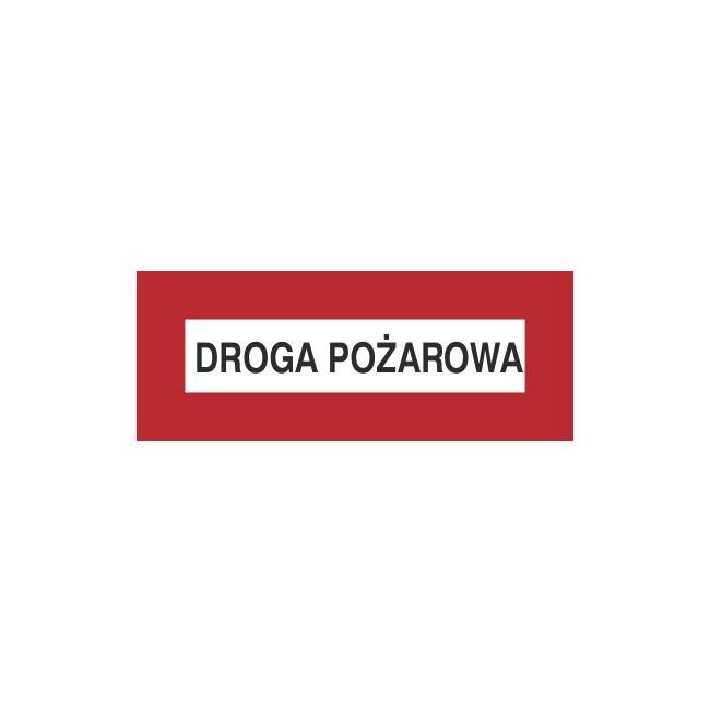 Znak droga pożarowa (231-04)