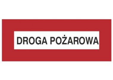 Znak droga pożarowa (231-04)