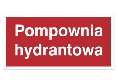 Znak pompownia hydrantowa (808-06)