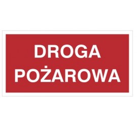 Znak droga pożarowa (812)