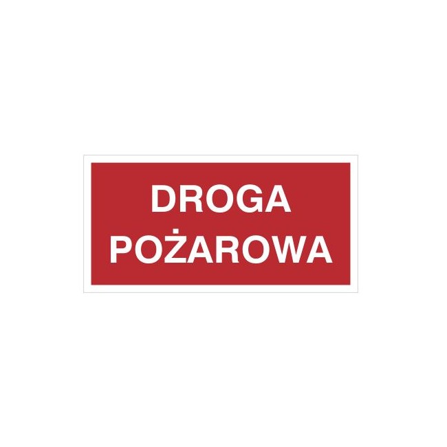 Znak droga pożarowa (812)