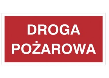 Znak droga pożarowa (812)