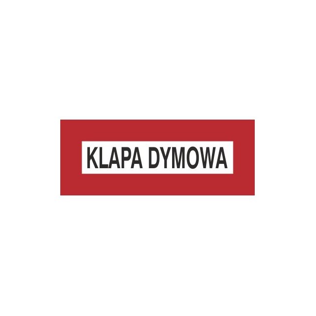 Znak klapa dymowa (231-22)