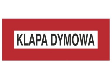 Znak klapa dymowa (231-22)