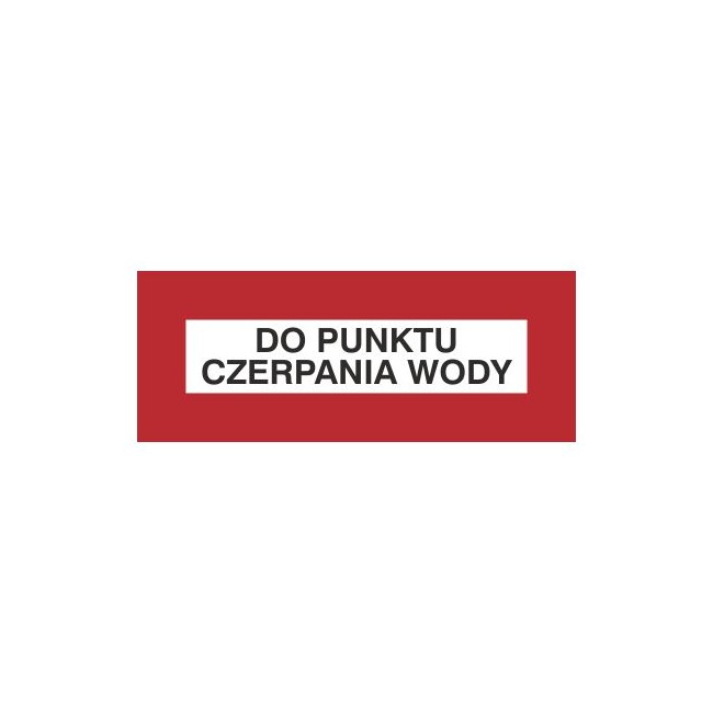 Znak do punktu czerpania wody (231-31)