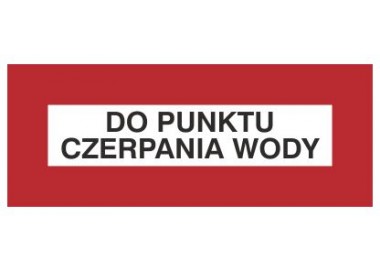 Znak do punktu czerpania wody (231-31)