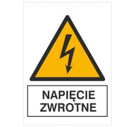 Znak napięcie zwrotne (330-10)