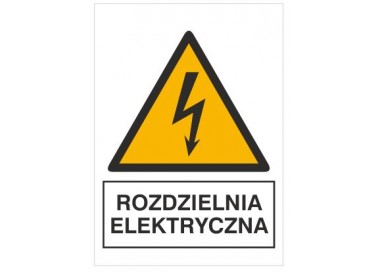 Znak rozdzielnia elektryczna (330-20)