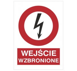 Znak wejście wzbronione (630-05)