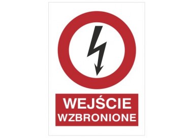 Znak wejście wzbronione (630-05)