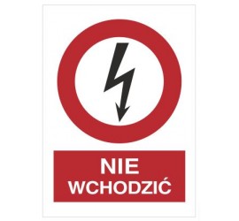 Znak nie wchodzić (630-06)