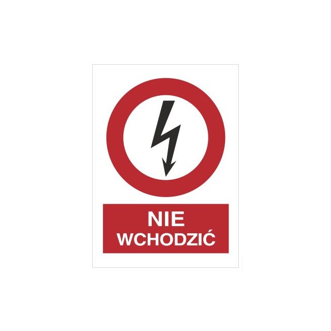 Znak nie wchodzić (630-06)