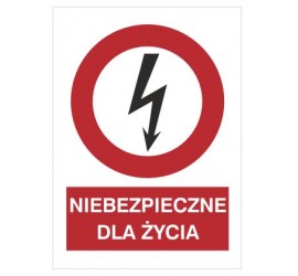 Znak niebezpieczne dla życia (630-09)