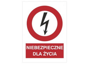 Znak niebezpieczne dla życia (630-09)