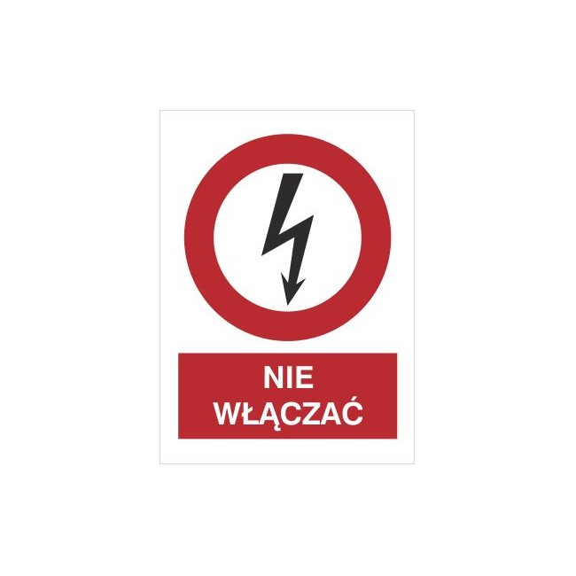 Znak nie włączać (630-16)