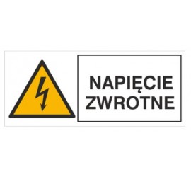 Znak napięcie zwrotne (330-10)