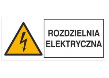 Znak rozdzielnia elektryczna (330-20)