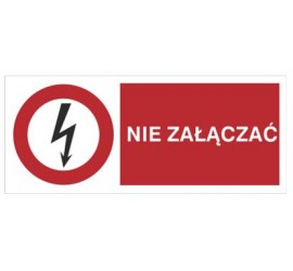 Znak nie załączać (630-04)