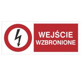 Znak wejście wzbronione (630-05)