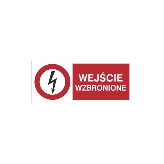 Znak wejście wzbronione (630-05)