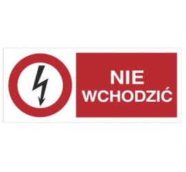 Znak nie wchodzić (630-06)