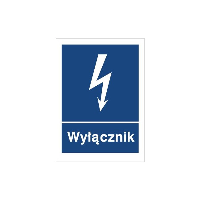 Znak wyłącznik (530-05)