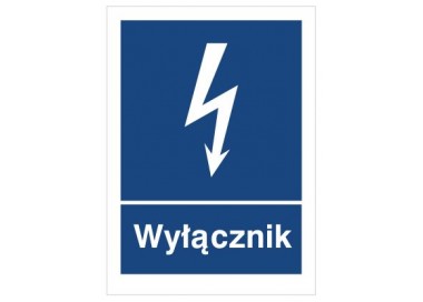 Znak wyłącznik (530-05)